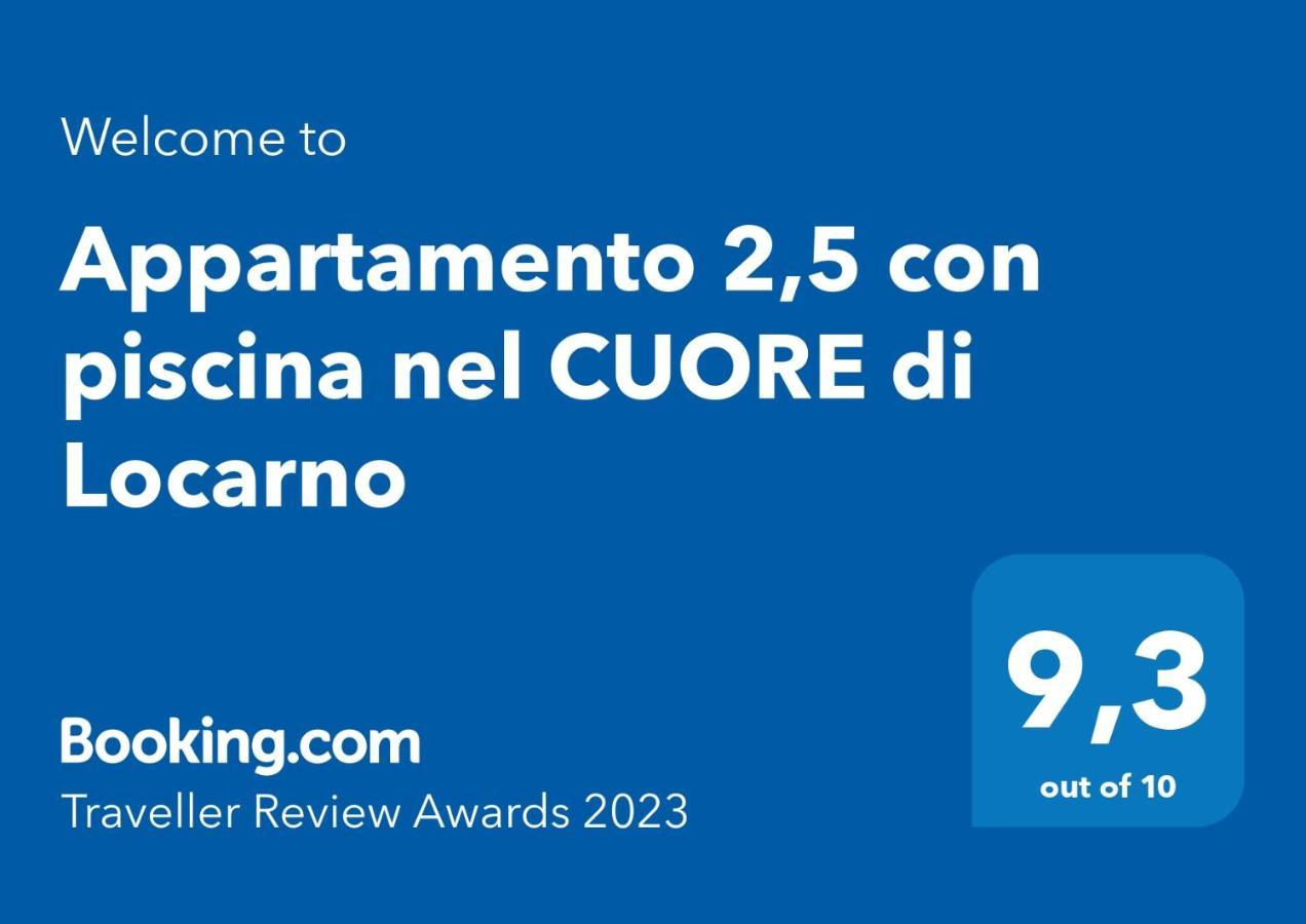 Appartamento 2,5 Con Piscina Nel Cuore Di Locarno 463 Εξωτερικό φωτογραφία